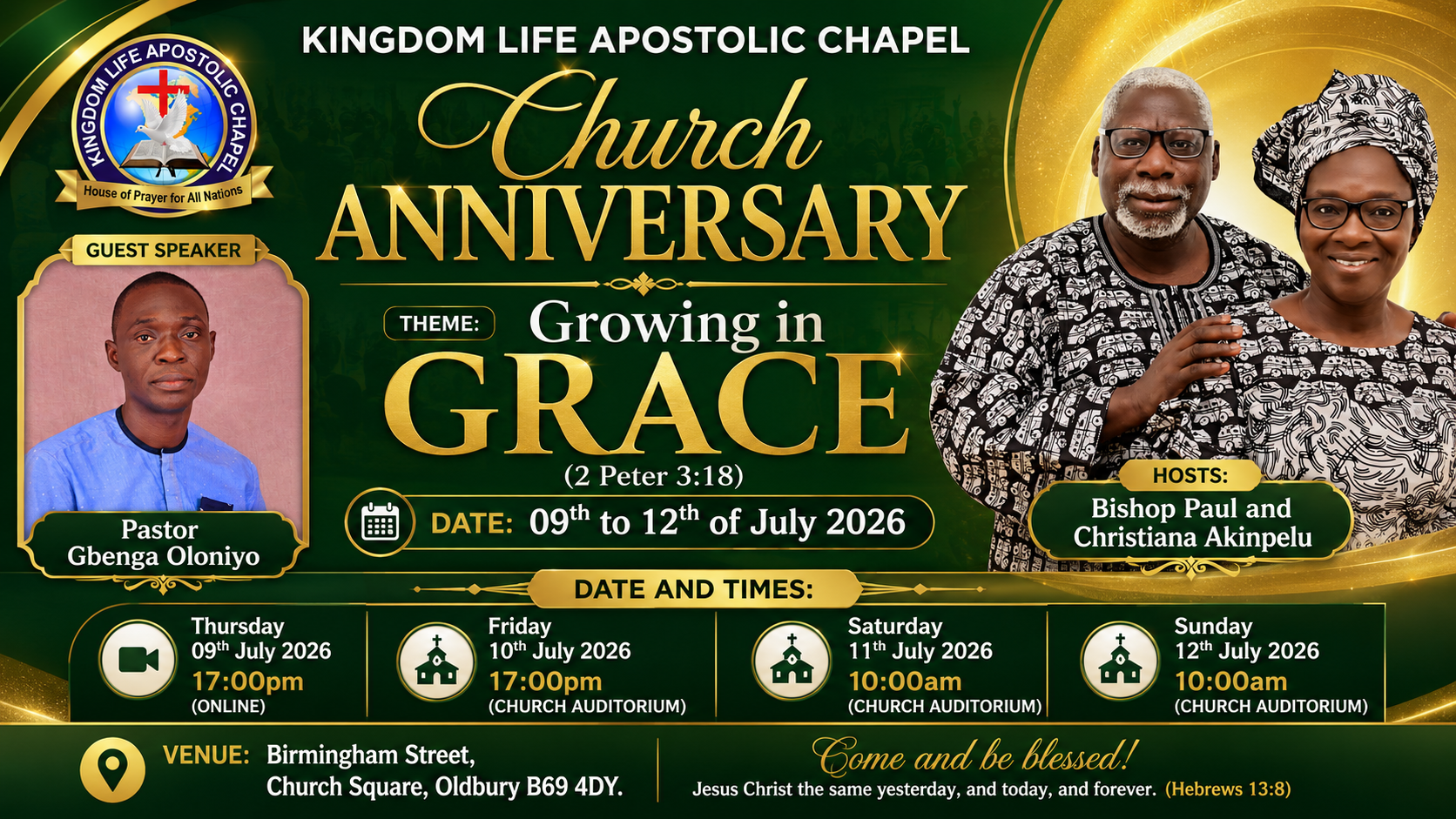 Church Anniversary